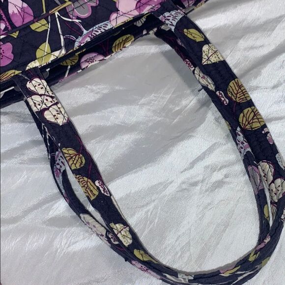 Vera Bradley Purple Floral Satchel - Picture 7 of 9